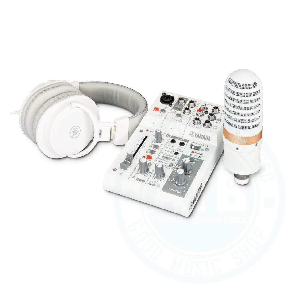 樂器通】Yamaha / AG03 mk2 LSPK 3軌混音機/ USB宅錄套組(iOS可用)(2色