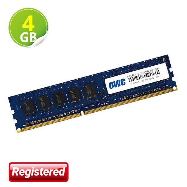 4GB OWC Memory PC3-8500 DDR3 ECC-REG 1066MHz Mac Pro 2009年初~2012年中