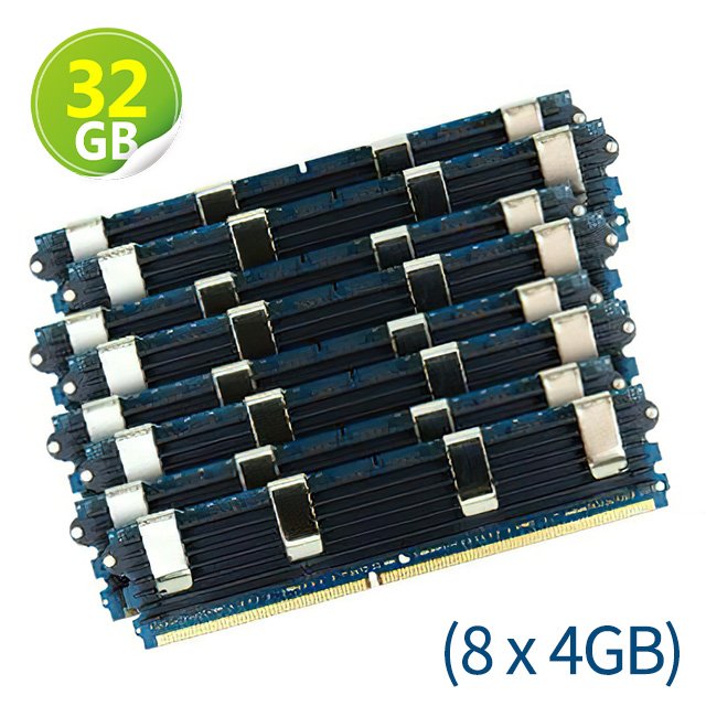 32GB (4GB x8) OWC Memory PC6400 DDR2 ECC 800MHz Mac Pro 2008