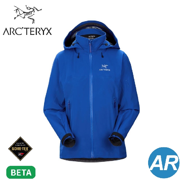 【ARC''TERYX 始祖鳥 女 Beta AR 防水外套《生命藍》】29905/Gore-Tex/連帽外套/透氣外套