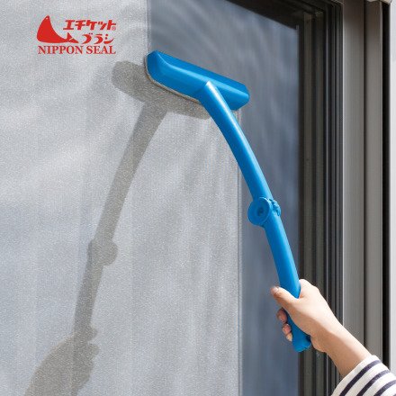 【精緻家居窩】※日本Nippon Seal※超細纖維除汙折疊式紗窗清潔刷