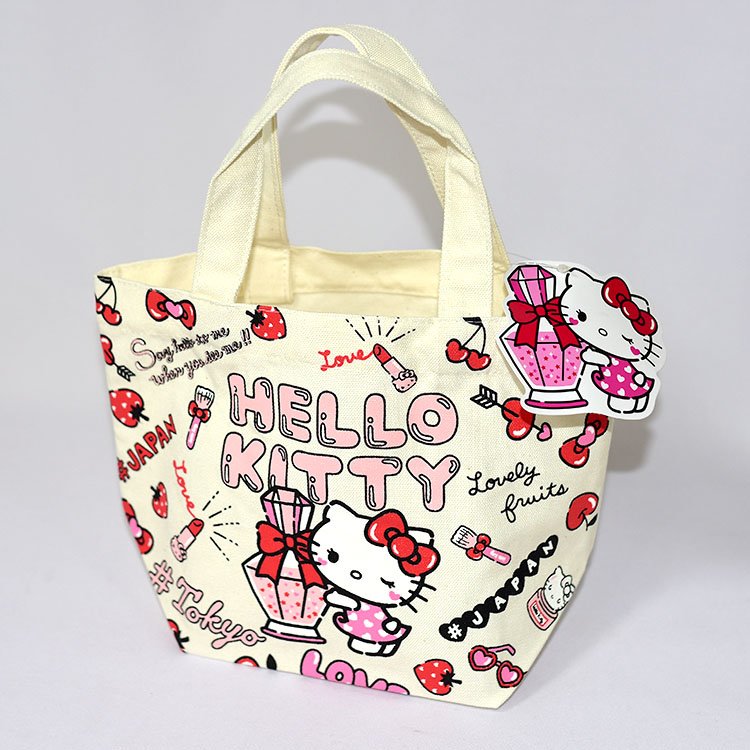 Hello Kitty Tokyo 東京帆布購物袋 手提包 日本正版
