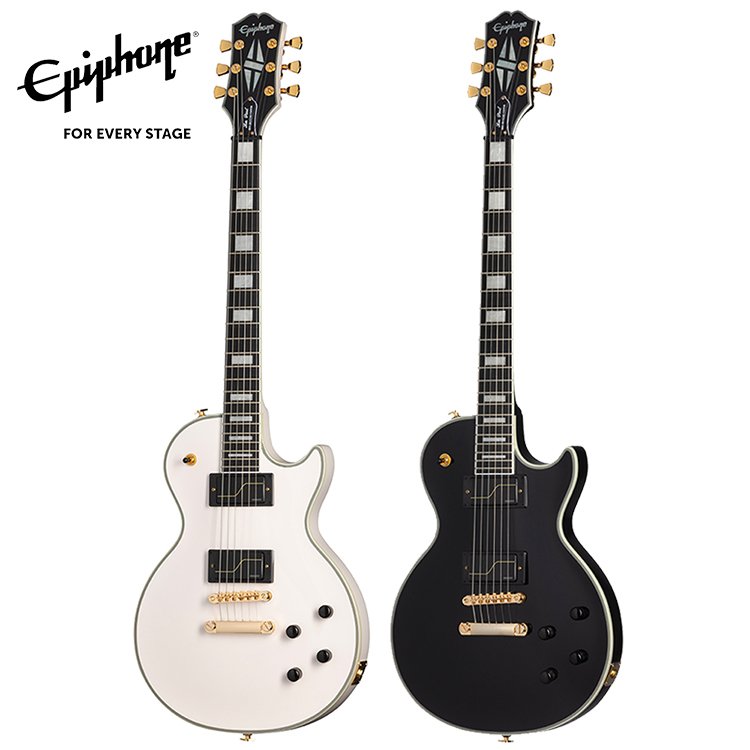 EPIPHONE Matt Heafy Les Paul Custom Origins 多功能電吉他/黑白兩色任選/原廠公司貨