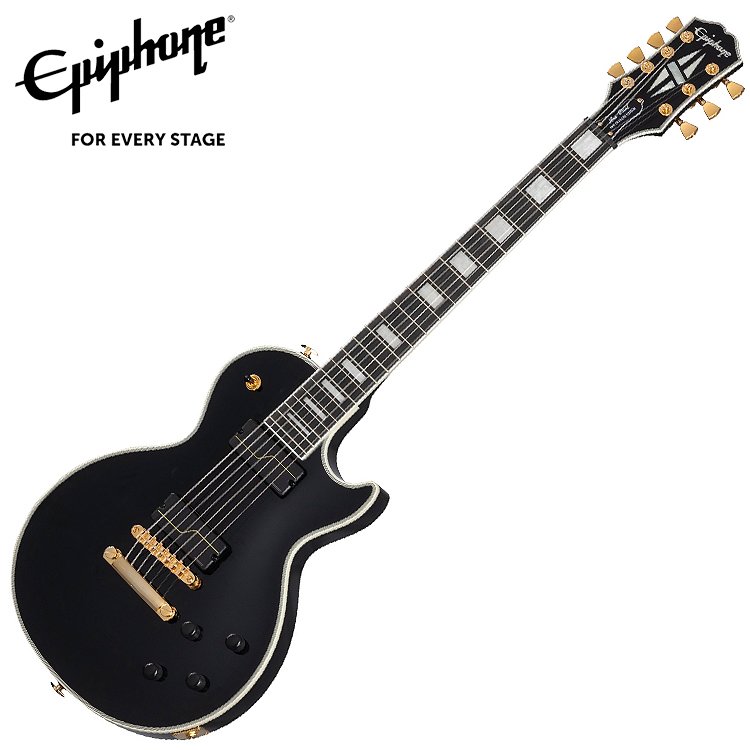 EPIPHONE Matt Heafy Les Paul Custom Origins 7-String弦 多功能電吉他/原廠公司貨