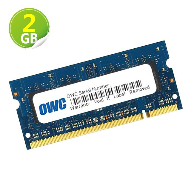 2GB OWC Memory PC2-6400 DDR2 800MHz 適用於 iMac 2008 和 MacBook 2009