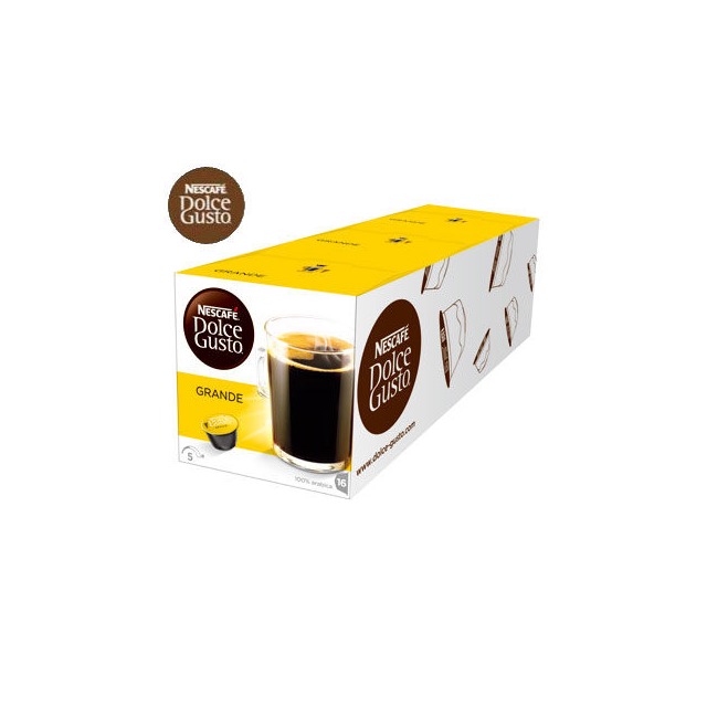 買5盒送1盒(隨機即期品) 雀巢 新型膠囊咖啡機專用 美式醇郁濃滑咖啡膠囊 (一條三盒入) 料號 12528860 ★體驗濃醇香的咖啡風味