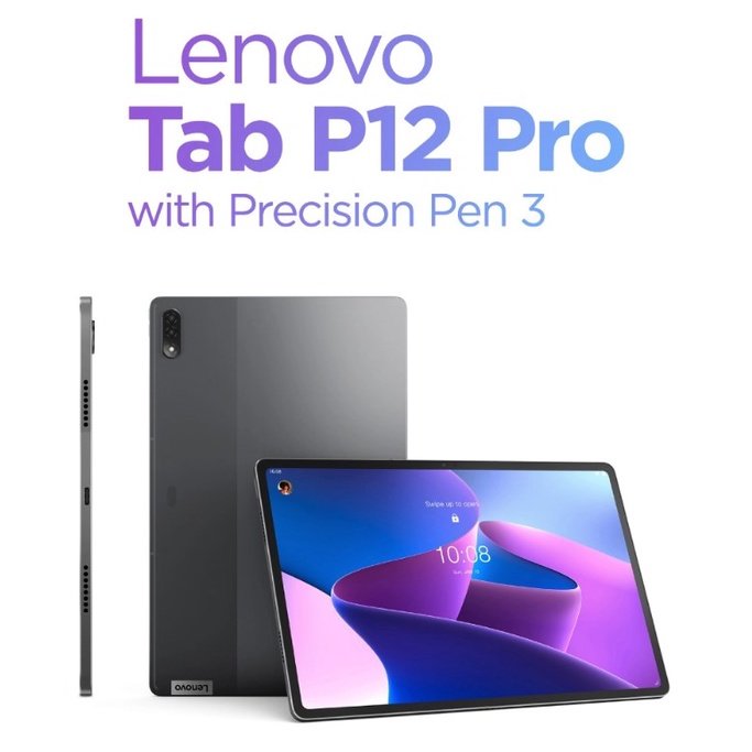 Lenovo Tab P12 Pro TB-Q706F 12.6 吋2K AMOLED 螢幕平板電腦- 輝煌