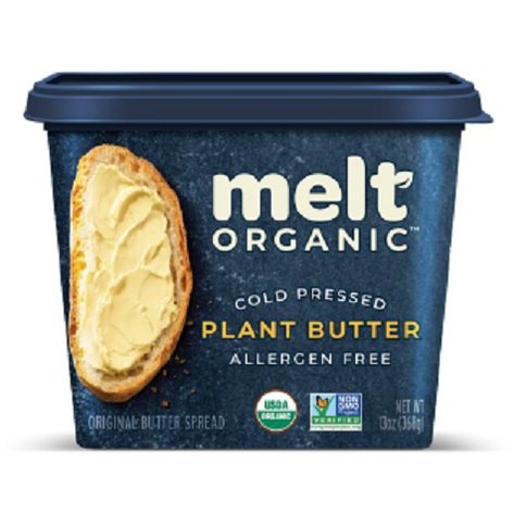美國melt有機植物性亞麻籽奶油抹醬(原味) 新包裝 送無鹽奶油(舊包裝)