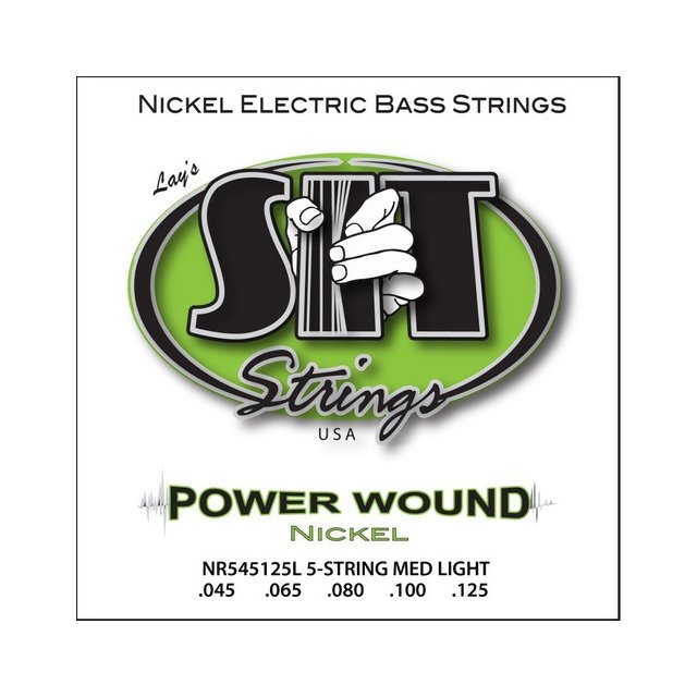 ☆唐尼樂器︵☆美國製 SIT Power Wound 45-125/ 45-130 五弦 電貝斯 Bass 套弦