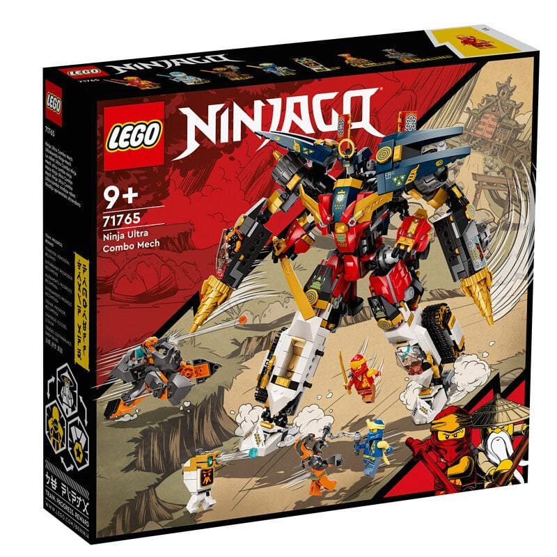 LEGO 樂高 71765 Ninjago系列 忍者終極合體機械人 37*35.5*9cm 1104pcs