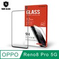 T.G OPPO Reno8 Pro 5G 高清滿版鋼化膜手機保護貼(防爆防指紋)