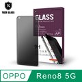 T.G OPPO Reno8 5G 防窺滿版鋼化膜手機保護貼(防爆防指紋)