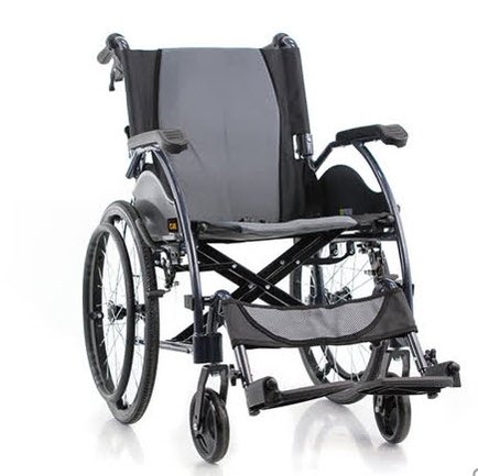 【輕量輪椅】艾品 輕量輪椅中輪收折型照護型 IC-200(符合補助 輪椅B款)