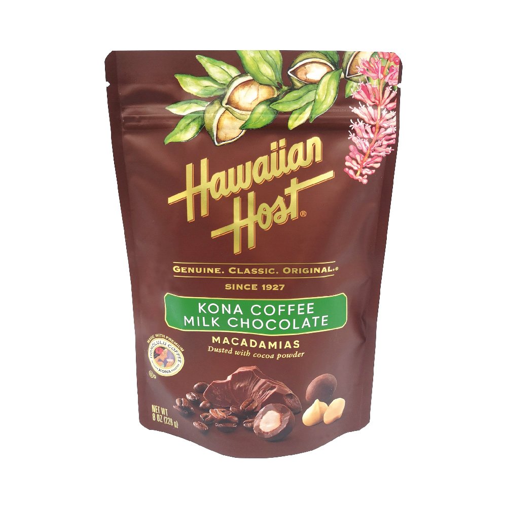 Hawaiian Host 賀氏夏威夷豆可娜咖啡牛奶巧克力226g