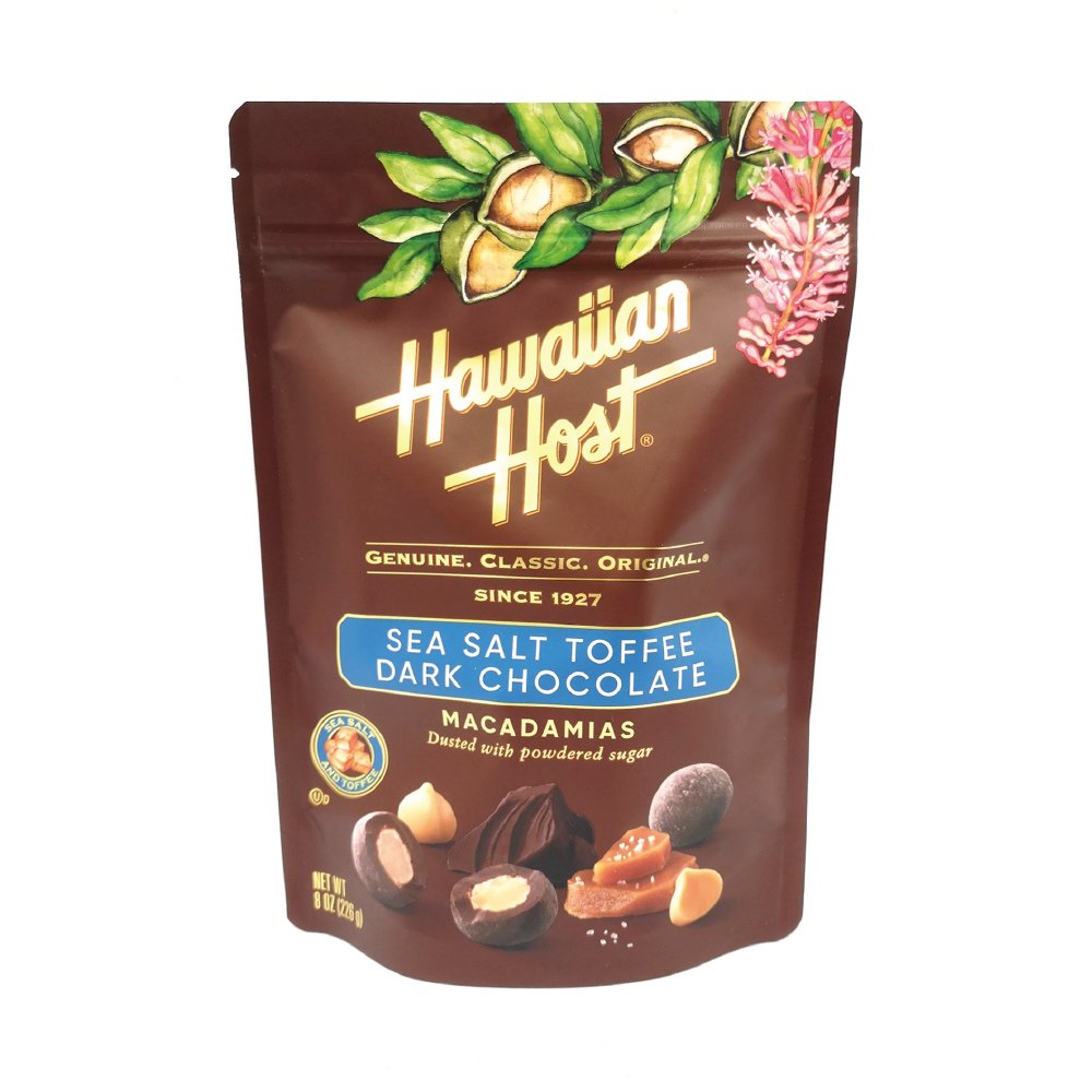 Hawaiian Host 賀氏夏威夷豆焦糖海鹽醇黑巧克力226g
