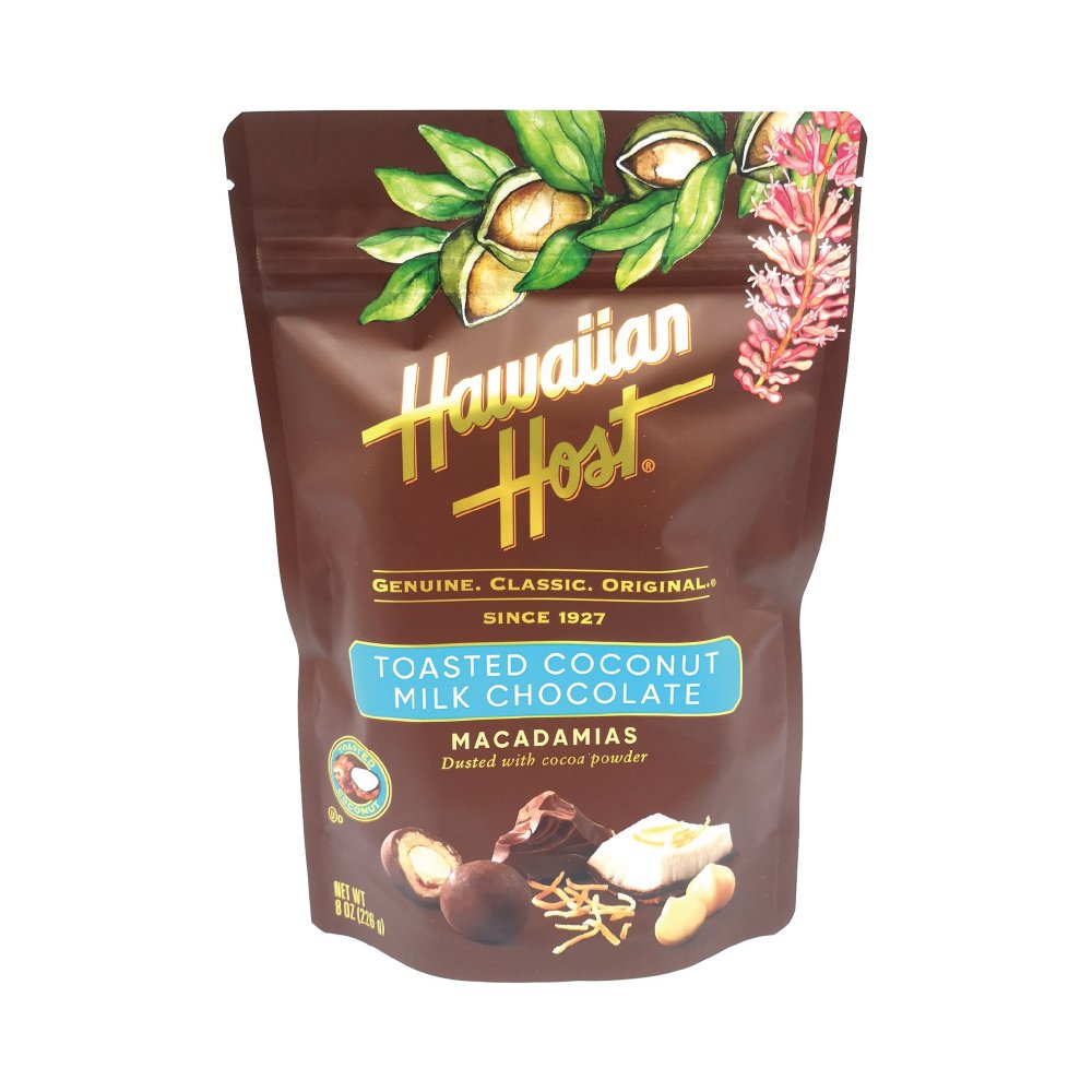 Hawaiian Host 賀氏夏威夷豆椰香牛奶巧克力226g
