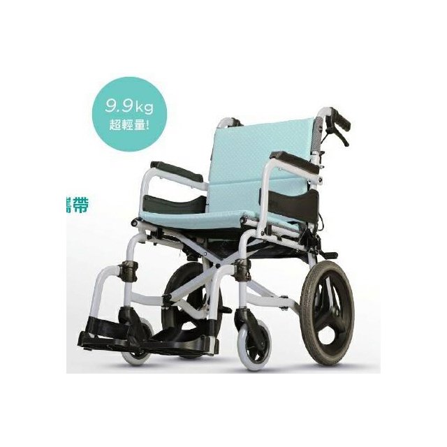 【康揚輪椅】超輕輪椅攜帶型 SOMA215 贈分壓握力球