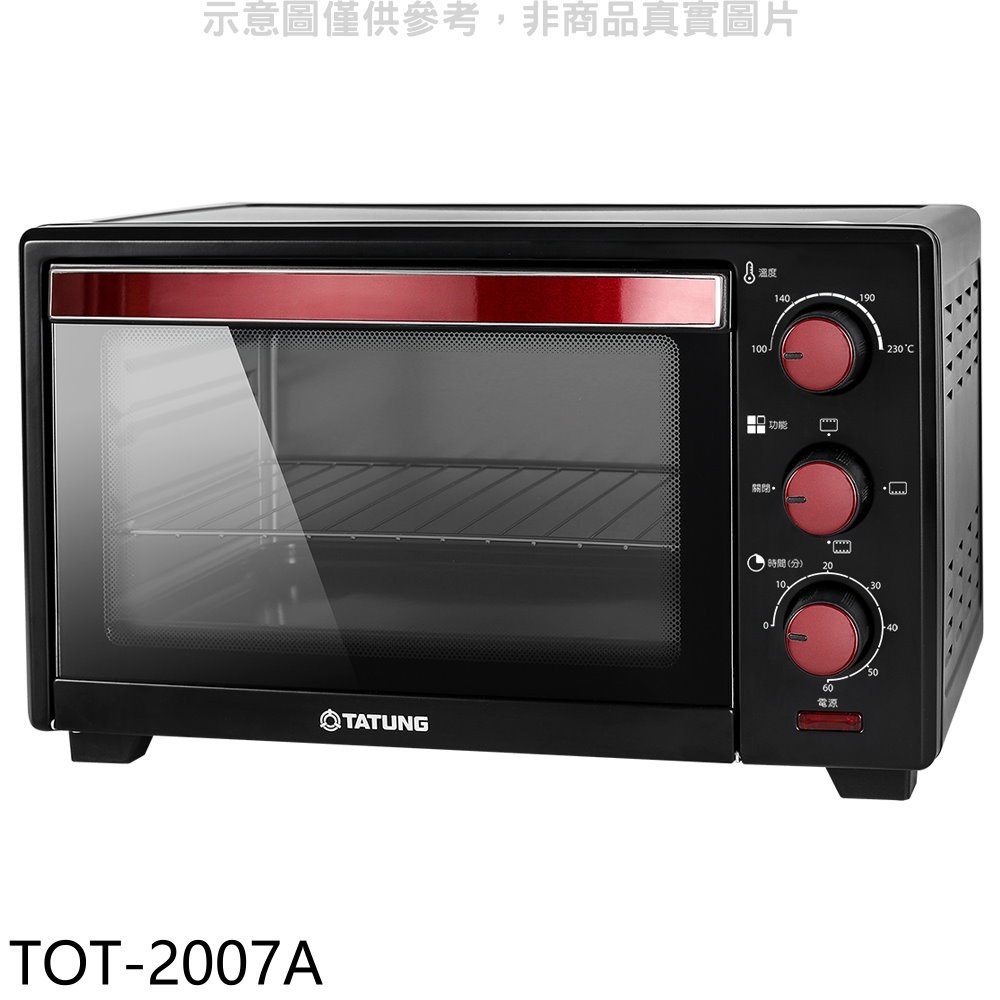 《可議價》大同【TOT-2007A】20公升電烤箱