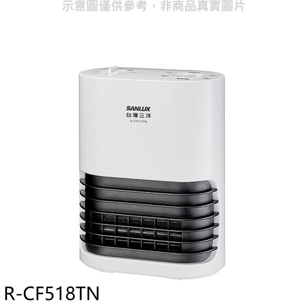 《可議價》SANLUX台灣三洋【R-CF518TN】2段速定時負離子PTC陶瓷電暖器