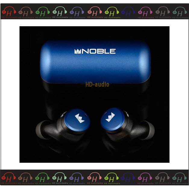 現貨⚡弘達影音多媒體 Noble Audio FoKus H-ANC 動圈+動鐵 混合單元 降噪 藍牙耳機 藍色