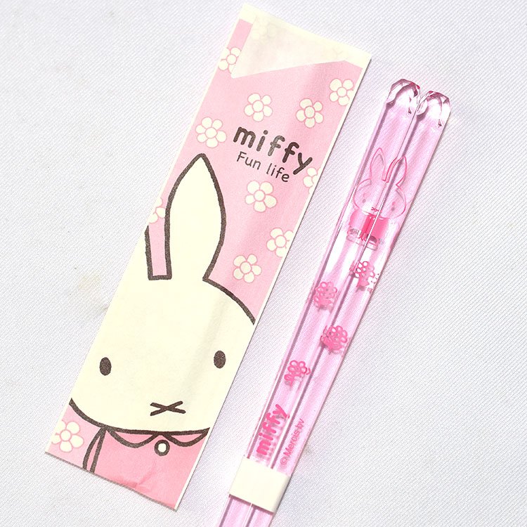 米菲兔 Miffy 透明筷子 日本製正版品 23cm