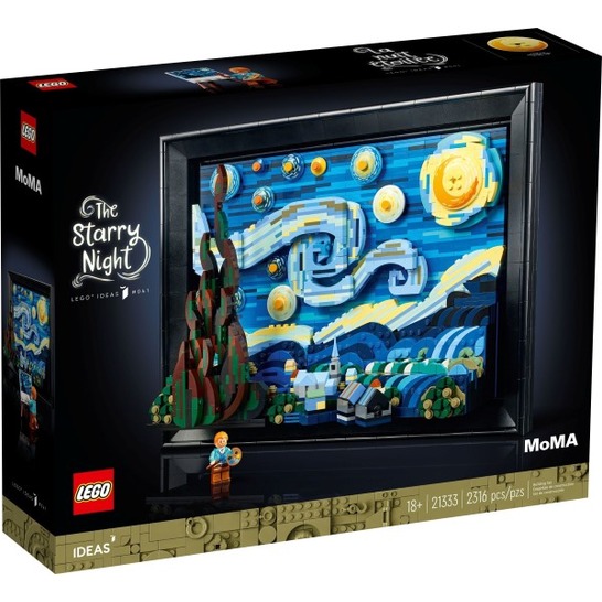 樂高LEGO IDEAS 文森 梵谷 星夜 21333 TOYeGO 玩具e哥
