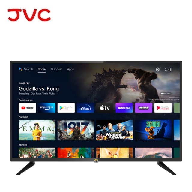 【JVC】32吋 Google認證HD連網液晶顯示器《32M》3年保固