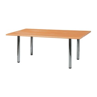 【PA148-13】木紋檯面方形會議桌(便利腳)