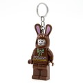 LEGO樂高巧克力兔子鑰匙圈燈
