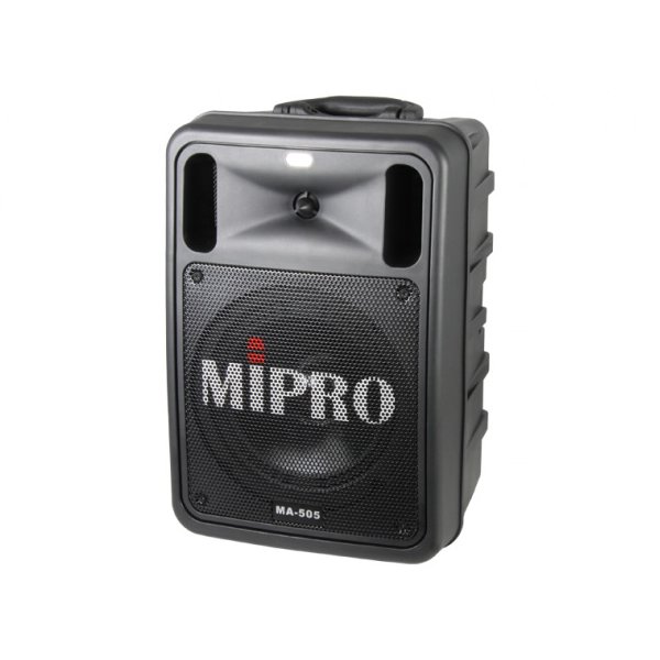 mipro 雙頻 充電式 手提精華型無線 擴音機 喊話器 擴音器 附麥克風 2 支 台 ma 505