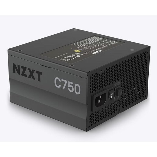 米特3C數位–NZXT 恩傑 C750 金牌 750W 全模組靜音電源供應器