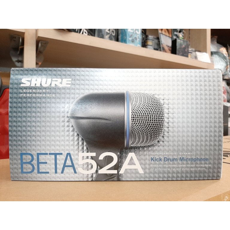♪♪學友樂器音響♪♪ SHURE BETA52A 樂器收音麥克風 大鼓 爵士鼓 動圈式 公司貨