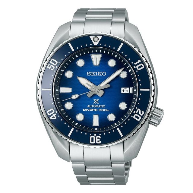SEIKO精工 PROSPEX系列 SUMO 陶瓷錶圈 潛水機械腕錶 6R35-02C0B/SPB321J1/藍面41mm SK037