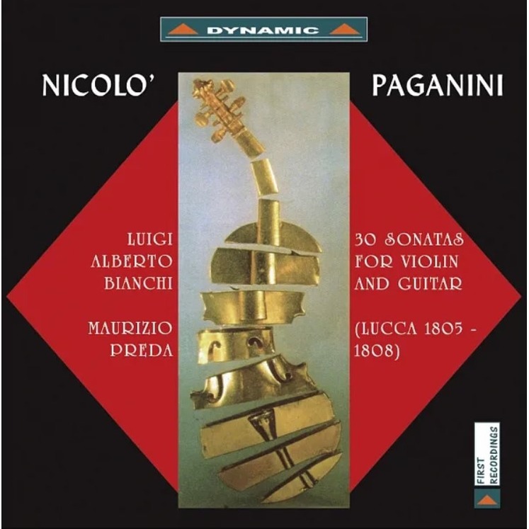 合友唱片 帕格尼尼：小提琴與吉他奏鳴曲I 畢安奇 普利達 2CD CDS043