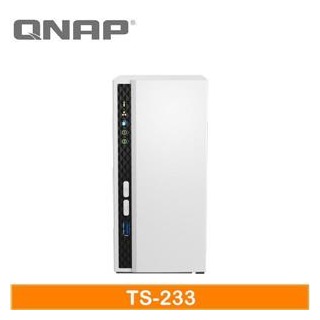 【綠蔭-免運】QNAP TS-233 網路儲存伺服器