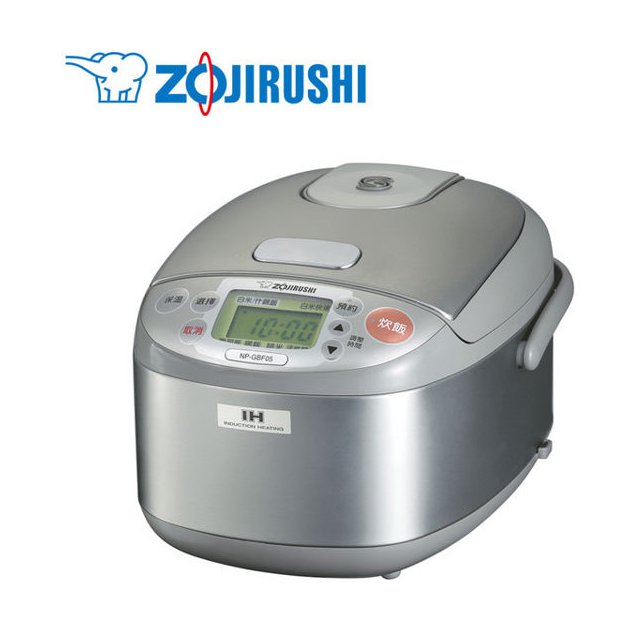 ZOJIRUSHI 象印日本製3人份IH微電腦電子鍋NP-GBF05 - PChome 商店街