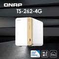 QNAP 威聯通 TS-262-4G 2Bay NAS 網路儲存伺服器(不含硬碟)