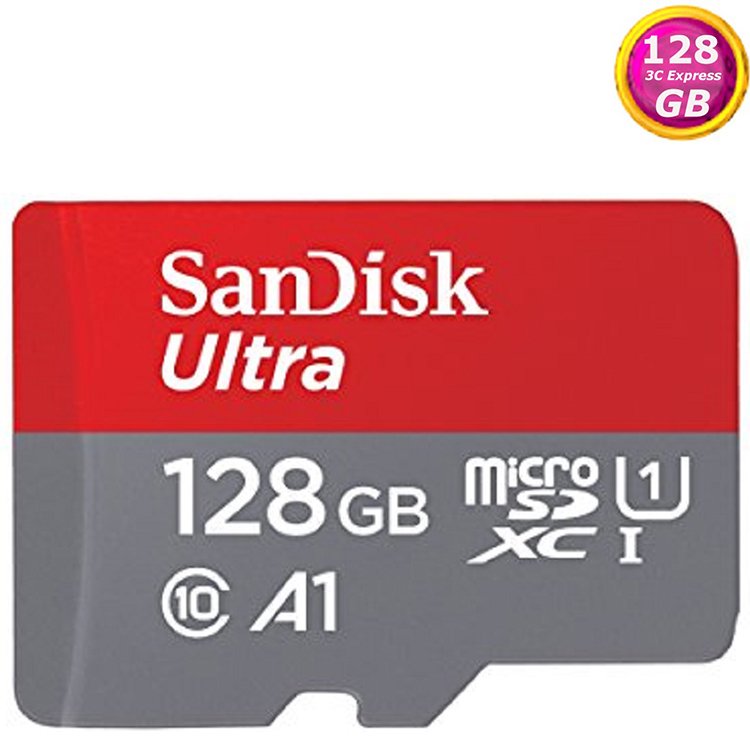 SanDisk 128GB 128G microSDXC Ultra【140MB/s】SDXC U1 C10 SDSQUAB-128G 手機記憶卡