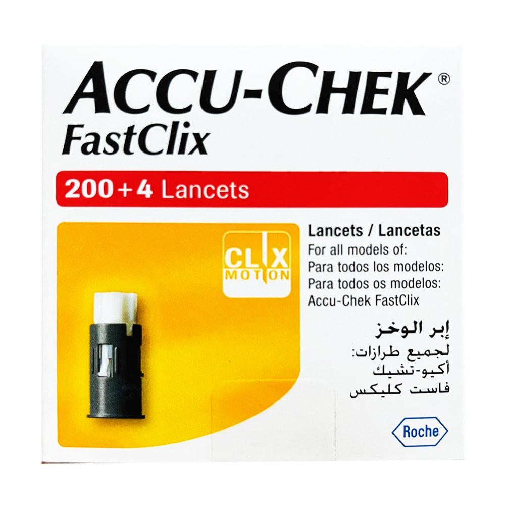 羅氏 Accu-Chek FastClix 羅氏速讚採血針 (204支/盒)