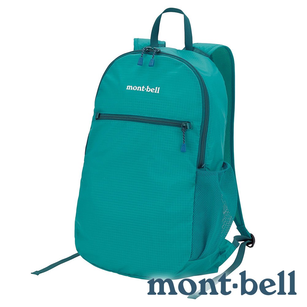 【mont-bell】Pocketable Light Pack 輕便摺疊背包 13L 『青藍』1123977 露營 戶外 旅遊 自助旅行 多隔間 登山背包 後背包 肩背包 摺收袋