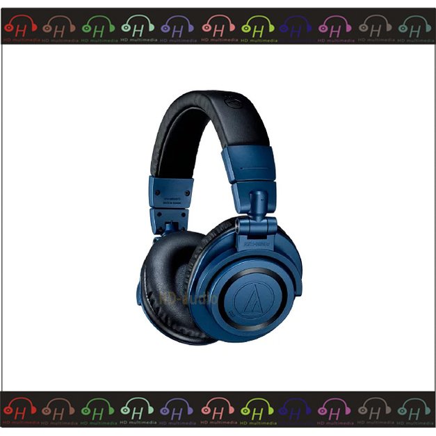 限量現貨⚡弘達影音多媒體 Audio-technica 鐵三角ATH- M50xBT2 DS 海洋藍 深邃藍 限定款 藍芽 耳罩式耳機