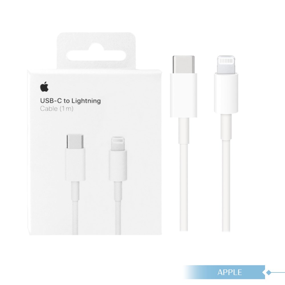 APPLE蘋果 原廠 USB-C 對 Lightning連接線MMOA3FE/A for iPhone SE3【公司貨】