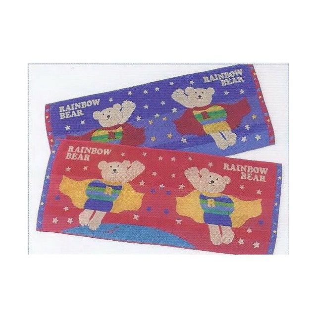 ☆日本彩虹熊毛巾☆☆RAINBOW BEAR レインボーベア☆~太空超人長巾