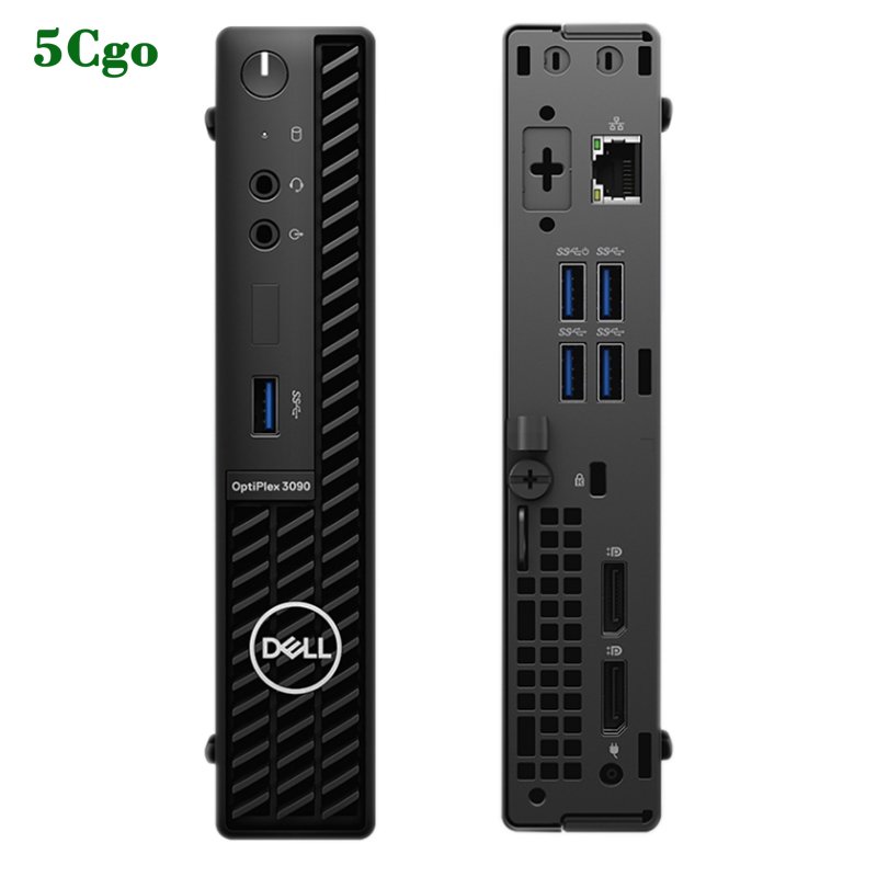 5Cgo【代購七天交貨】全新Dell戴爾迷你mini桌上型電腦整機10代cpi7 i3i5 3000 3090 7000MFF微型小主機另可裝win7 10 11