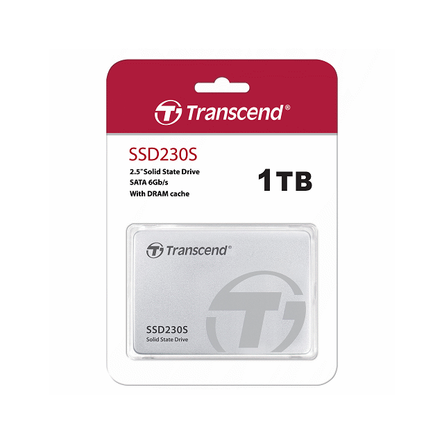創見2.5吋1T 230S 3D SATA III TLC SSD SSD固態硬碟 TS1TSSD230S