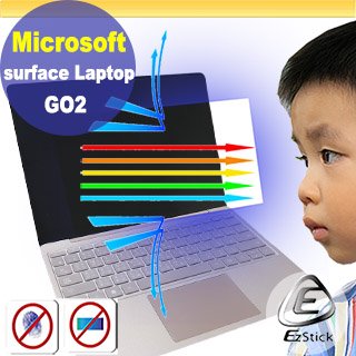 【Ezstick】Microsoft Surface Laptop Go2 Go3 防藍光螢幕貼 抗藍光 (可選鏡面或霧面)