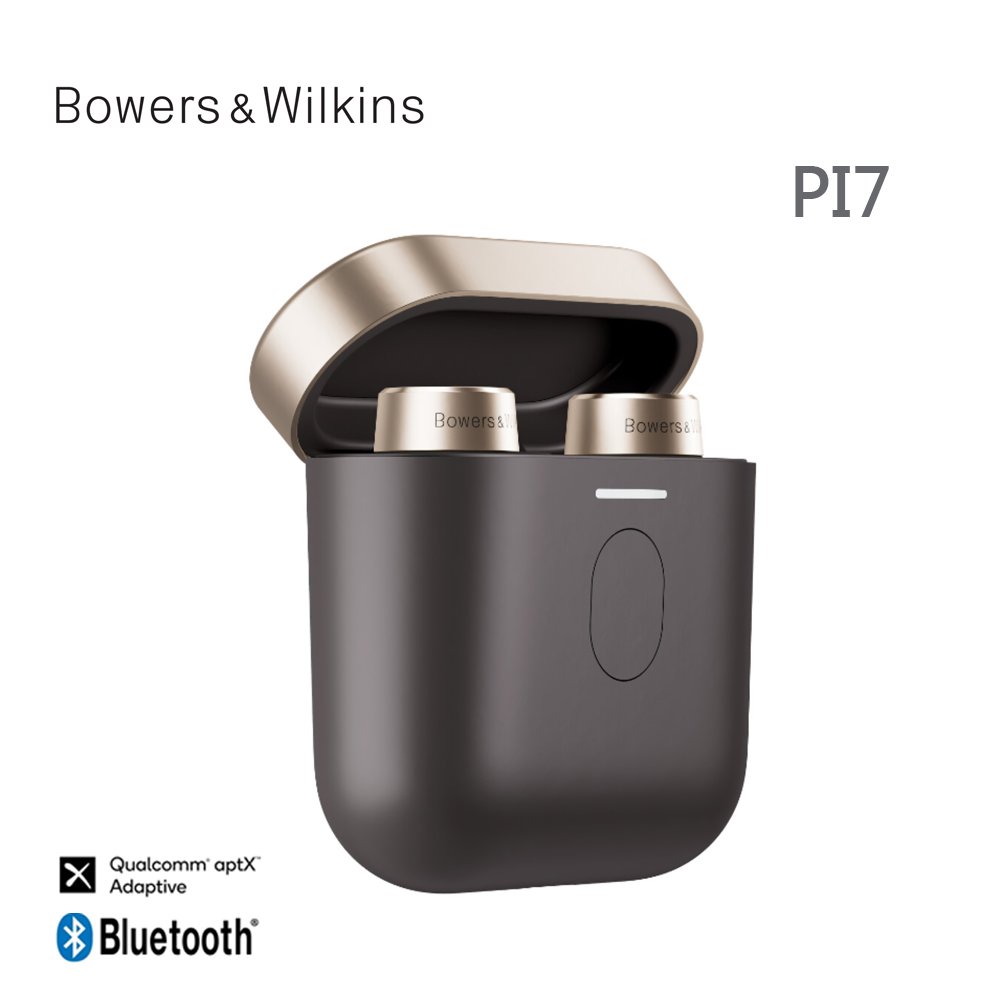 英國 Bowers &amp; Wilkins 真無線藍牙主動降噪耳機 PI7【黑色】