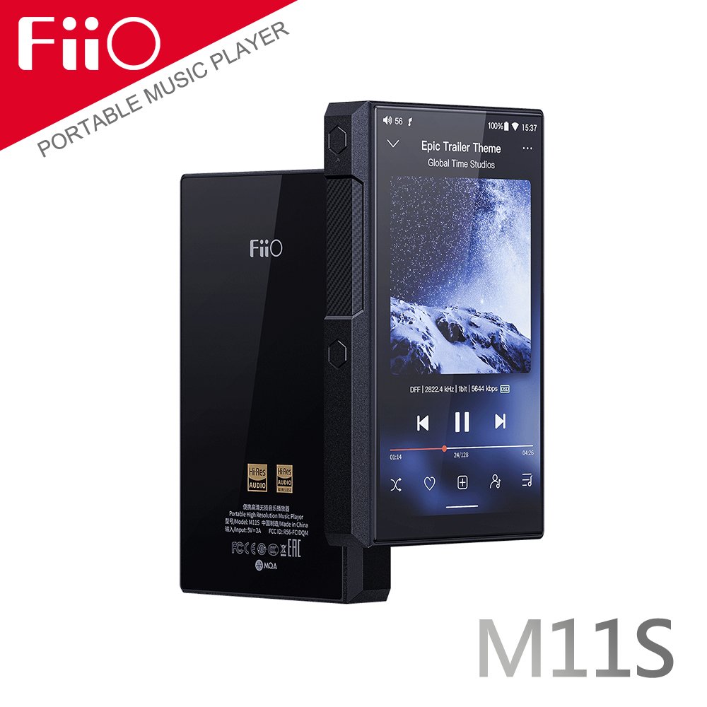 walkbox代理【FiiO M11S 可攜式Android音樂播放器】支援AirPlay/藍牙AAC/aptX HD/LDAC/LHDC傳輸/支援電腦USB DAC