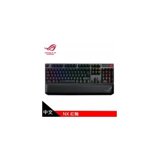 【ASUS 華碩】ROG Strix Scope NX Wireless Deluxe 機械式鍵盤-紅軸
