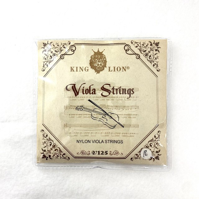 King Lion 中提琴弦 V125 尼龍弦 整組1-4弦-愛樂芬音樂